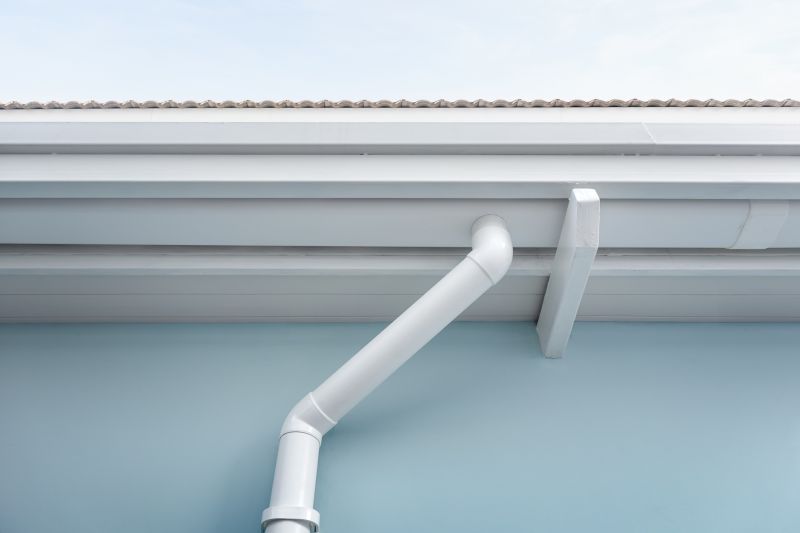 Pvc Downspout Installation detail