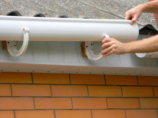 Half Round Gutter Installation in Fletcher