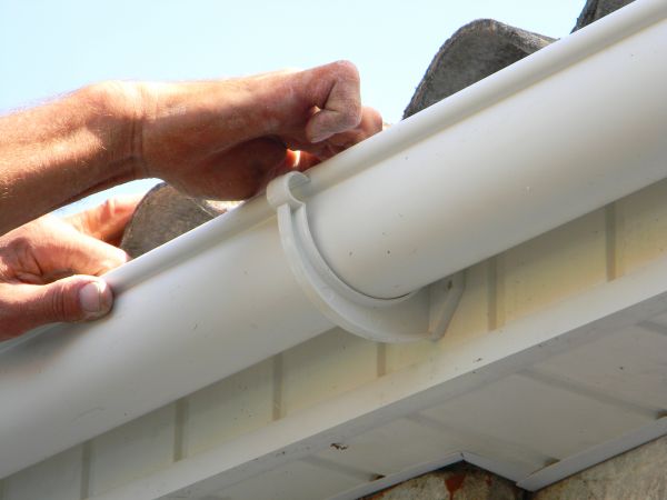 Plastic Gutter Repair in Fletcher