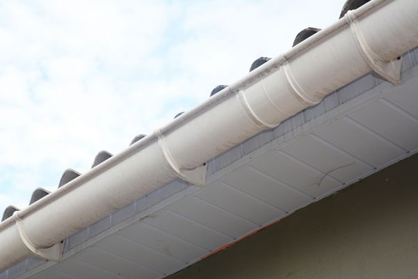 Plastic Gutter Installation in Fletcher